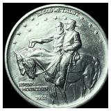 1925 Silver Stone Mountain Half Dollar UNCIRCULATE