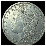 1891-O Silver Morgan Dollar LIGHTLY CIRCULATED