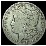 1889 Silver Morgan Dollar LIGHTLY CIRCULATED