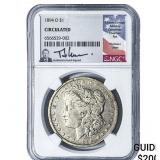 1894-O Morgan Silver Dollar NGC Circulated