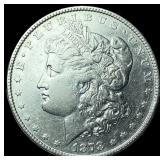 1878-S Silver Morgan Dollar CLOSELY UNCIRCULATED