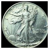 1940 Silver Half Dollar Walking Liberty UNCIRCULAT