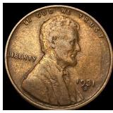 1931-S Lincoln Wheat Cent CLOSELY UNCIRCULATED