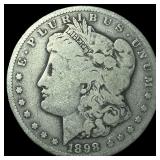1898-S Silver Morgan Dollar LIGHTLY CIRCULATED