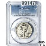 1398-D Walking Liberty Half Dollar PCGS VG08