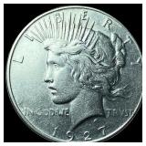 1927-S Silver Peace Dollar CLOSELY UNCIRCULATED