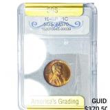 1945 Wheat Cent SGC MS70