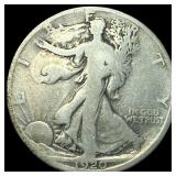 1920-D Silver Walking Liberty Half Dollar LIGHTLY