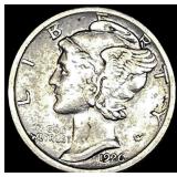 1926-S Silver Mercury Dime NEARLY  UNCIRCULATED