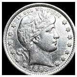 1893 Silver Barber Quarter UNCIRCULATED