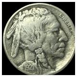 1921-S Nickel Buffalo Five Cents CLOSELY UNCIRCULA