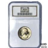 1946-D Washington Silver Quarter NGC MS67