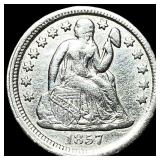 1857 Seated Liberty Dime CLOSELY UNCIRCULATED