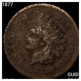 1877 Indian Head Cent NICELY CIRCULATED
