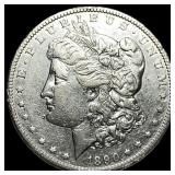 1890-CC Silver Morgan Dollar CLOSELY UNCIRCULATED