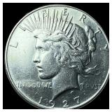 1927 Silver Peace Dollar UNCIRCULATED