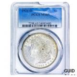 1921-D Morgan Silver Dollar PCGS MS65