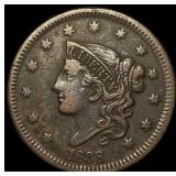 1838 Coronet Head Large Cent CHOICE AU