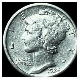1923-S Silver Mercury Dime UNCIRCULATED