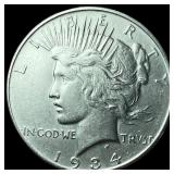 1934 Silver Peace Dollar UNCIRCULATED