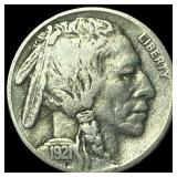 1921-S Buffalo Nickel NEARLY UNCIRCULATED