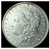 1882 Morgan Silver Dollar CHOICE AU