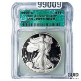 2006-W Silver Eagle ICG PR70 20th Anniversary
