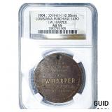 1904 MO H-61 38MM LA Purchace Expo I.W. Harper NGC