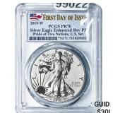 2019-W Silver Eagle NGC PR70 Enhanced Rev. PR