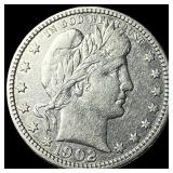 1902 Silver Barber Quarter CLOSELY UNCIRCULATED