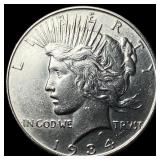 1934-D Silver Peace Dollar UNCIRCULATED