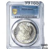 1882-S Morgan Silver Dollar PCGS MS64