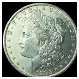 1883-O Silver Morgan Dollar GEM BU