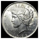 1922 Silver Peace Dollar UNCIRCULATED