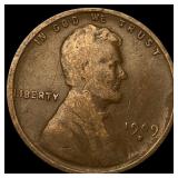 1909-S Lincoln Wheat Cent CLOSELY UNCIRCULATED