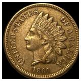 1860 Indian Head Cent NEARLY UNCIRCULATED