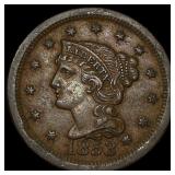 1853 Braided Hair Large Cent UNCIRCULATED
