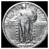 1917 Type 1 Standing Liberty Quarter CHOICE BU