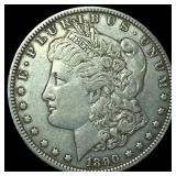 1890-O Silver Morgan Dollar NEARLY UNCIRCULATED