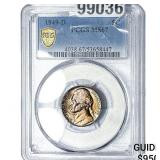 1949-D Jefferson Nickel PCGS MS67
