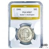 1946 Booker T Half Dollar PGA MS67