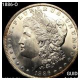 1886-O Morgan Silver Dollar CHOICE BU PL