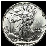 1945 Silver Walking Liberty Half Dollar UNCIRCULAT