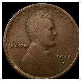 1914-D Lincoln Wheat Cent LIGHTLY CIRCULATED