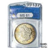1899 Morgan Silver Dollar ANACS MS61
