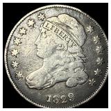 1829 Silver Capped Bust Dime LIGHTLY  CIRCULATED