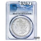 1892 Morgan Silver Dollar PCGS AU53