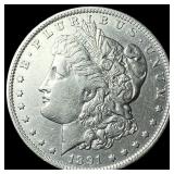 1891-O Silver Morgan Dollar CHOICE AU