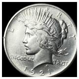 1921 Silver Peace Dollar UNCIRCULATED