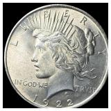 1922-S Silver Peace Dollar UNCIRCULATED